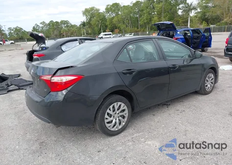 2017 Toyota Corolla Le z USA, uszkodzony, nr VIN 2T1BURHE0HC808948